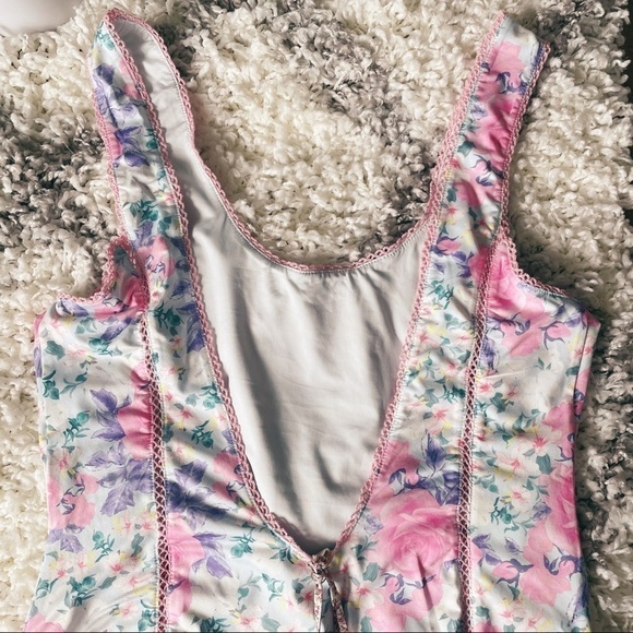 LoveShackFancy NWT Mikkel One Piece PRIMROSE PINKBERRY Swimsuit Size Large - Picture 12 of 16
